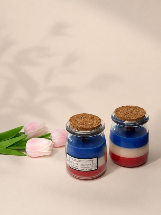 Patriotic Layered Soy Candle
