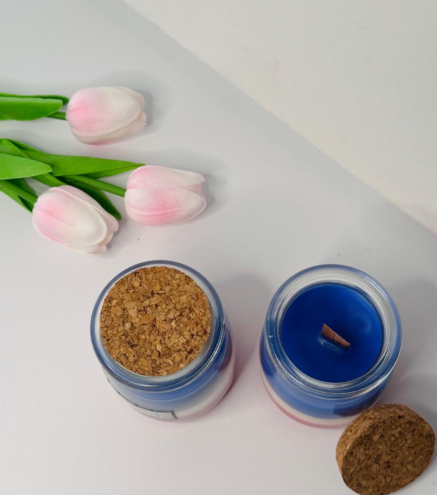 Patriotic Layered Soy Candle
